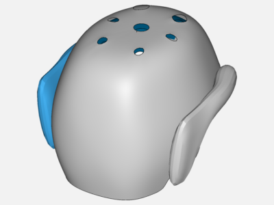 BMX Helmet - CD Simulation by kethnulahet | SimScale