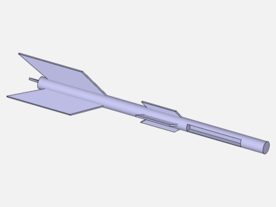 Rocket External Aerodynamics CFD by 7048 | SimScale
