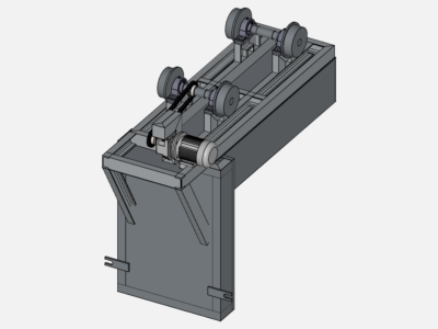 trolley load test by vteku | SimScale