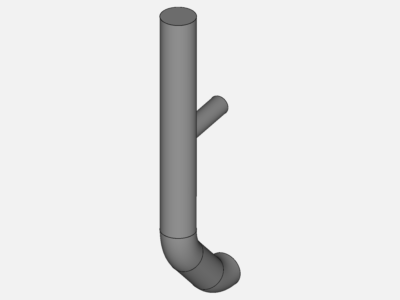 Tutorial 2: Pipe junction flow by hannahje | SimScale