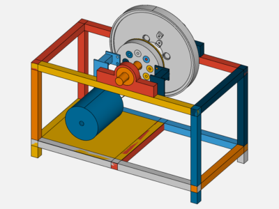 Project work - flywheel by princecodes_247 | SimScale