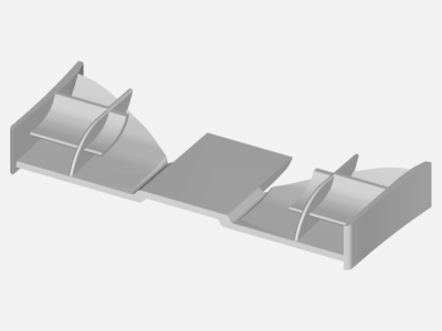 F1 front wing by ndiepeveen | SimScale