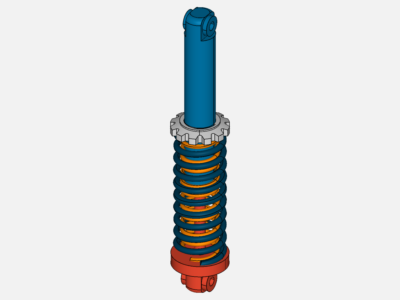 shock absorber by Ryfkan | SimScale...