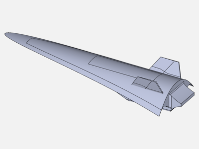 Hypersonic_Waverider by hemu0811 | SimScale...