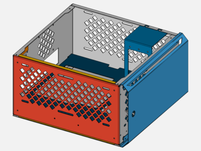 Computer Case Airflow Simulation - Copy by hanswurst1970 | SimScale
