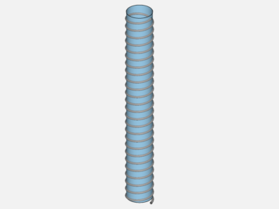 Helical coil by lucazullo | SimScale...