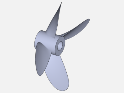Marine Propeller Simulation by omarbakr455 | SimScale