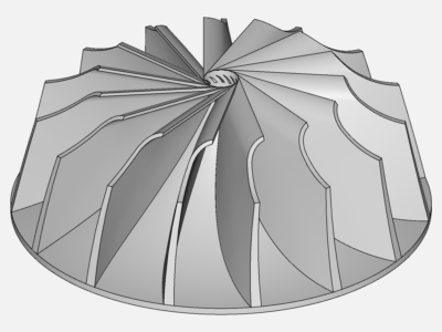 Centrifugal Impeller sim by bchristner | SimScale