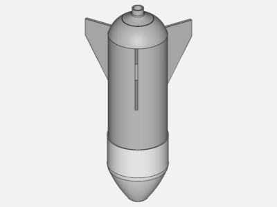 Rocket Water Bottle by madhavmnj | SimScale