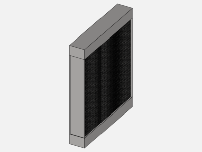 cfd radiator by mchisnell | SimScale