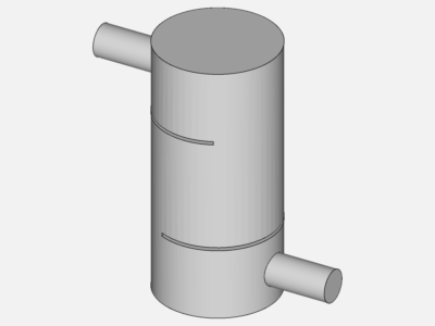 Thermofluid analysis of a heat exchanger by AndreevMGLN