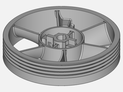 Fan flywheel by richard_okeefe | SimScale