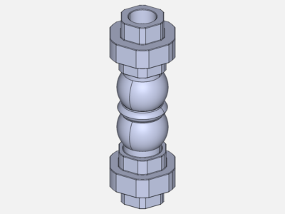 Threaded joint by 210301161098 | SimScale...
