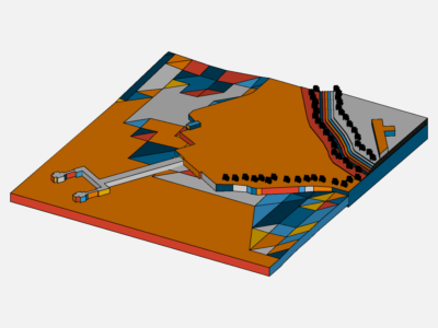 site wind flow by lin1514 | SimScale