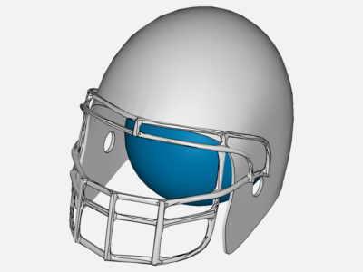 Helmet Impact Model v1 by bob124 | SimScale...