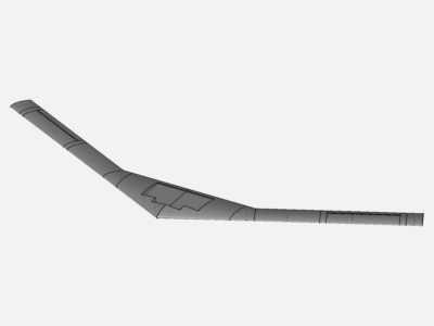 Flying Wing by k_kokkalhs2 | SimScale...