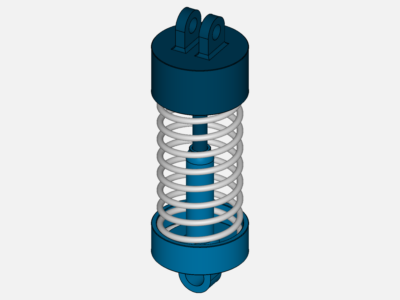 spring suspension by chandbasha | SimScale