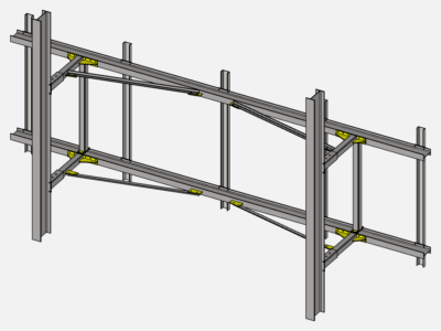 Walkway Support by vayar | SimScale
