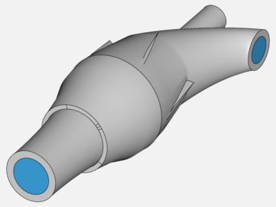 axial pump blades simulation image