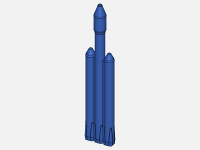Falcon heavy rocket image