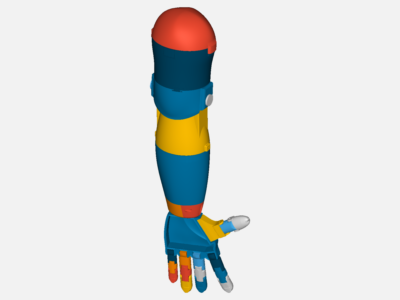 FEM hand model image