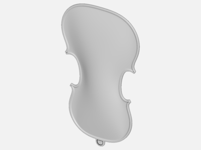 Violin Plate Design image