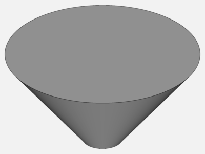 Cone simulation image