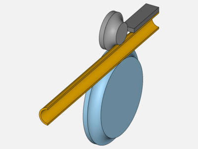 Static nonlinear Bending of an Aluminium Pipe-DEMO image