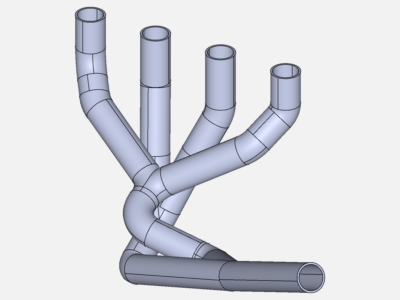 CFD of exhaust manifold image