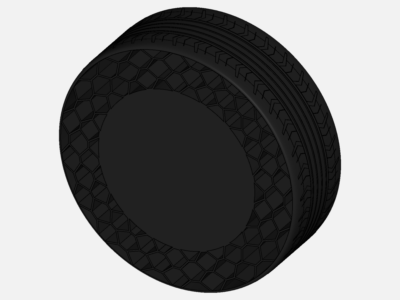 Aerodynamic Analysis of Non Pneumatic tire with hexagonal spokes image