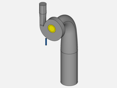Fluid flow in pipe image