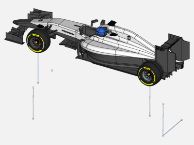 Analisis aerodinamico de monoplaza F1 image