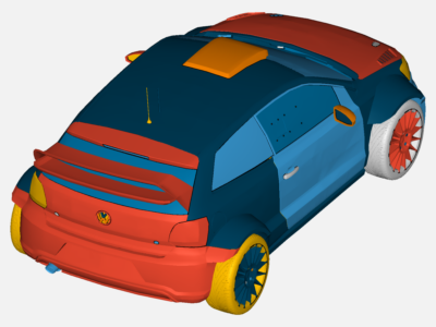 Vehicle CFD image