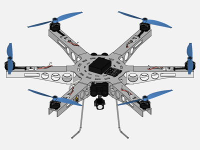 Drone simulation image