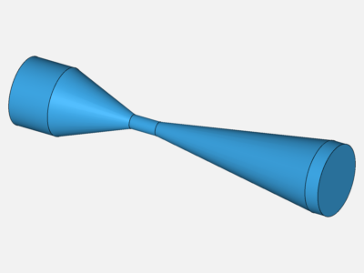 Venturi Nozzle CFD - Example image