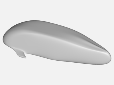 Velomobil prototype aerodynamics test image