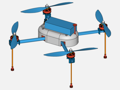 simulation of drone image