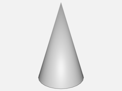 Coeficiente de arrastre de un cono image