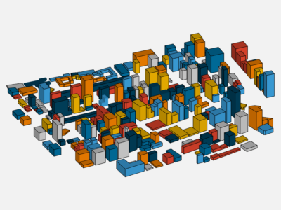Urban simulation image
