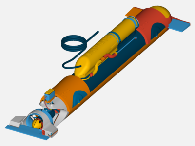CFD submarine image