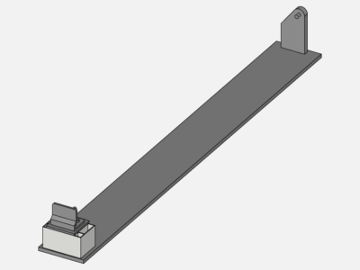 A structural analysis of a door assembly WB2.0 image