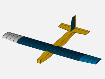 CFD for a rc aircraft image