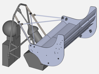 Rear Wing Assembly with Mount image