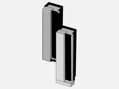 wind analysis on highrise building image