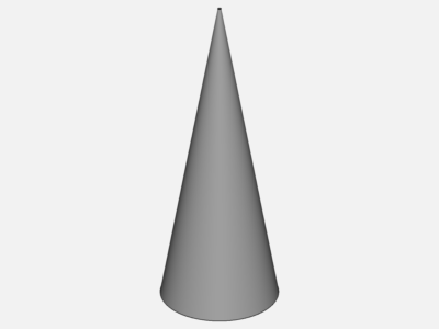 Cone rocket aerodynamics image
