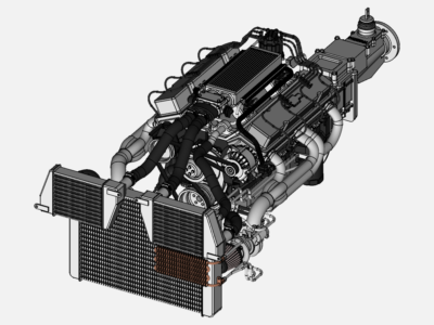 V8 engine image