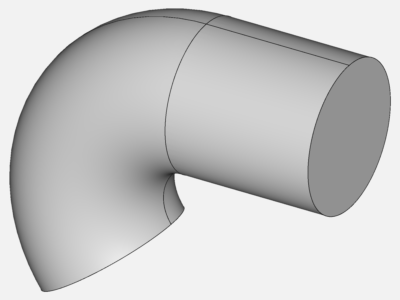 elbow pipe simulation image