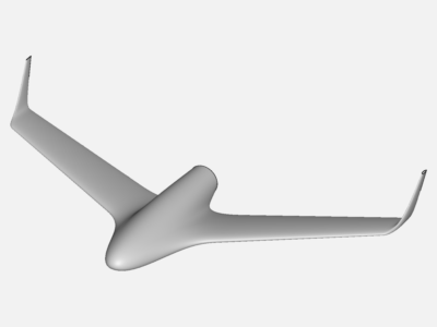 Flying Wing Drone image