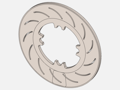 Brake disc simulation image