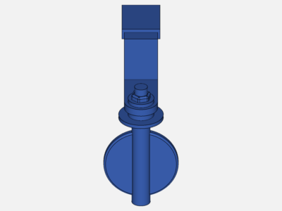 BUTTERFLY VALVE SIMULATION image